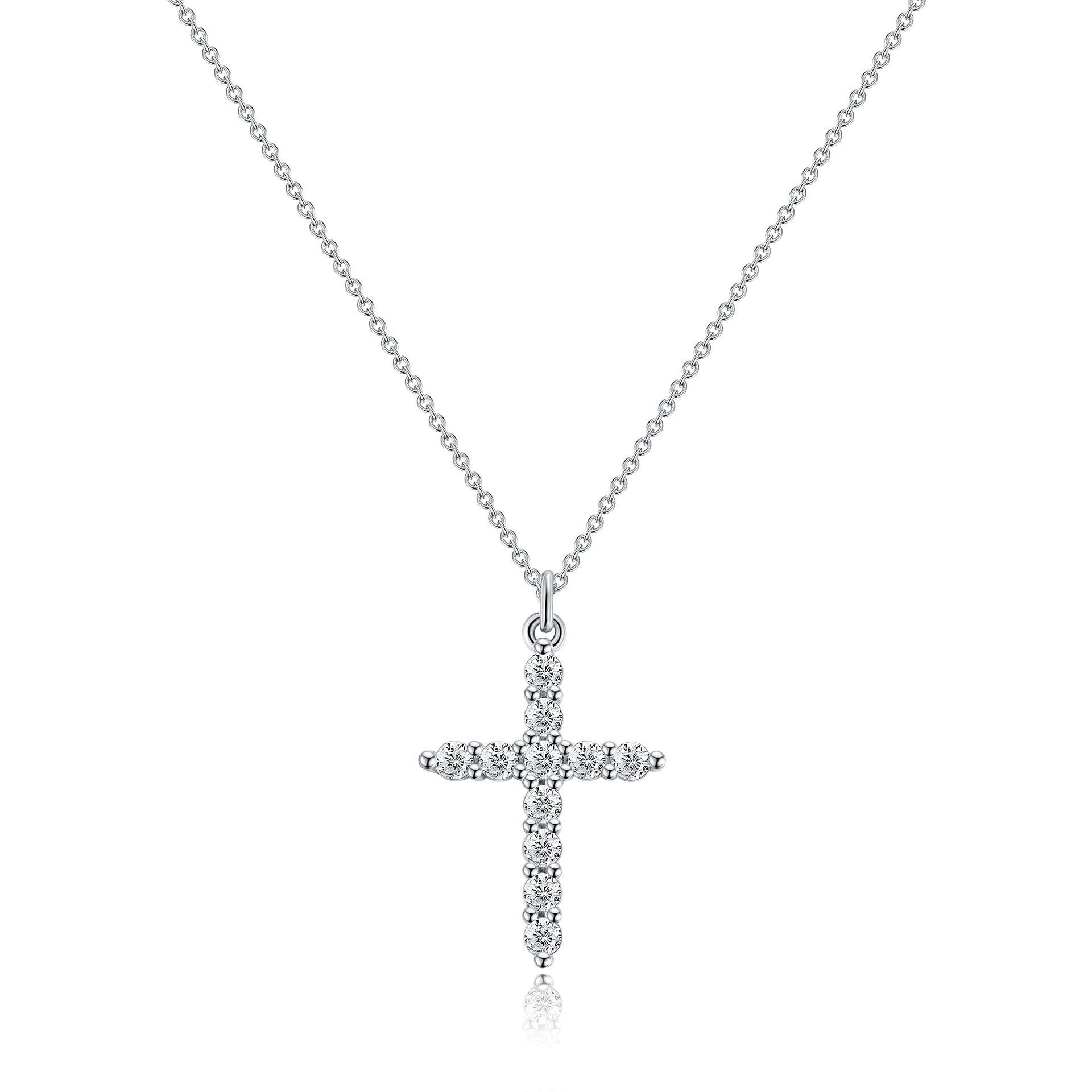 Crown Cross Necklace